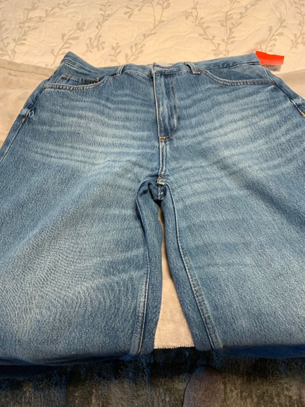 Zara Wide Leg Jeans Medium Wash Women's Size 4